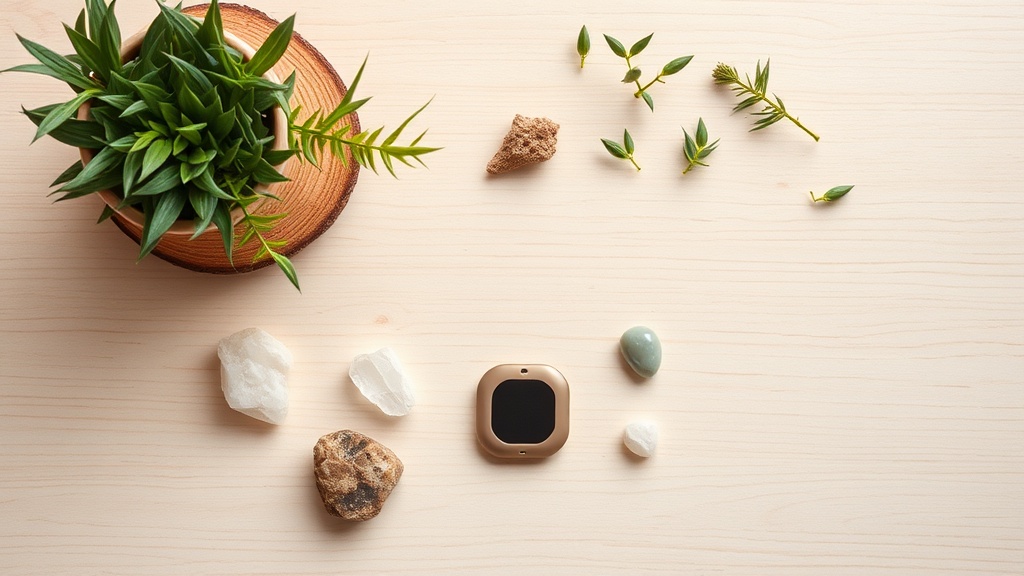 Verschiedene Wellness- und Schutzprodukte auf einem Holztisch